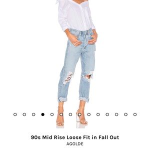 90s MID RISE LOOSE FIT AGOLDE💫